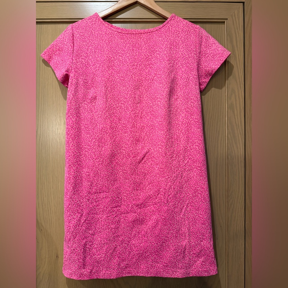 Sailor - Sailor Pink Leopard Print Activewear Performance Dress Pullover / small